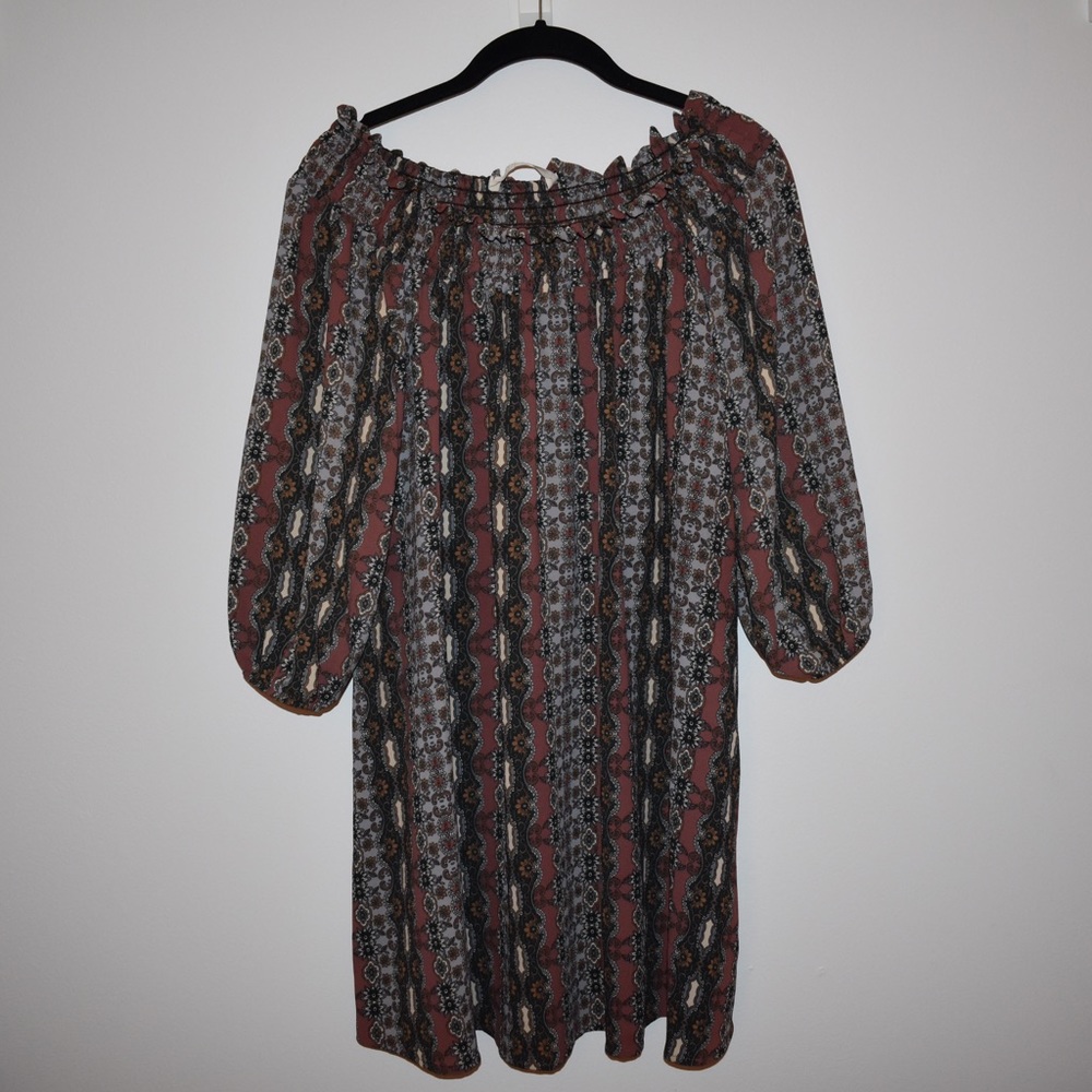 Rokoko By Dazz Off Shoulder Mini Dress